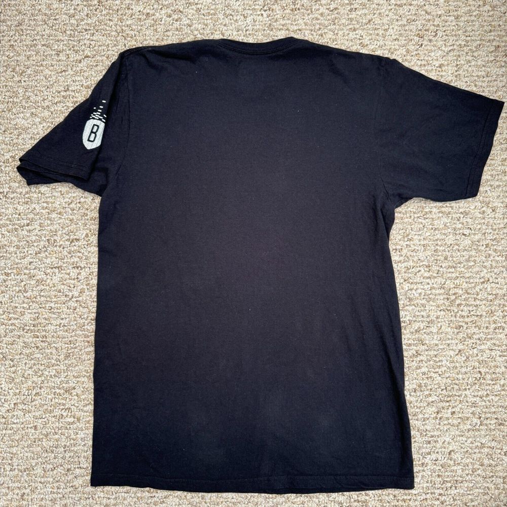 Adidas The Go To Tee Brooklyn Nets Black Large NBA Basketball Sports - Picture 7 of 8